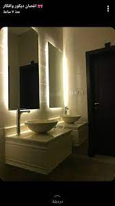 pin by مسك الخروصي on دورات مياه bathroom lighting lighted bathroom mirror bathroom mirror