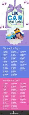 100 Most Astounding Car Names For Girls And Boys Cool Baby Names Unusual Baby Names Baby Boy Names