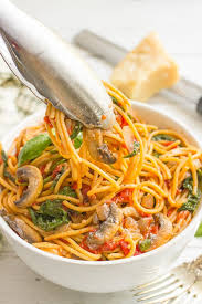 I served this to my husband with steak while i enjoy this. One Pot Vegetarian Spaghetti Video Family Food On The Table