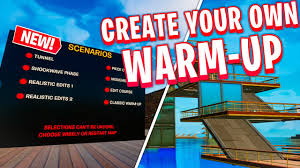 After loading up the map of your choice, you can then run through the rift and load it up. Season 4 Warm Up Map Aim Edits Builds Fortnite Creative Youtube