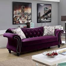 Jolanda Sofa Plum Purple Living Room Living Room Collections Purple Furniture