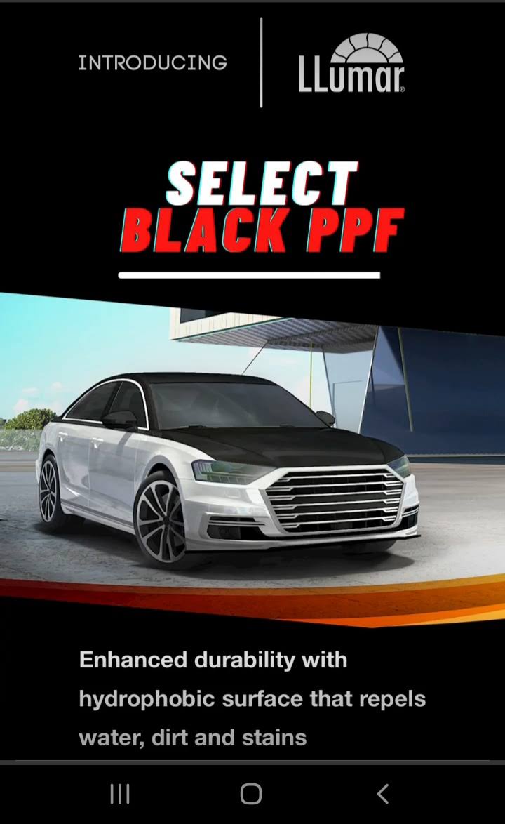 Llumar Black PPF product image