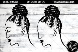 Download Afro Hair Braided Bun Graphic By Thesilhouettequeenshop Creative Fabrica In 2020 Afro Hairstyles Braided Bun Hair Logo Design PSD Mockup Templates