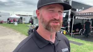 Look who is in Indy?! It was great to see Beau Layne back out at the track  after suffering a nasty, high speed crash