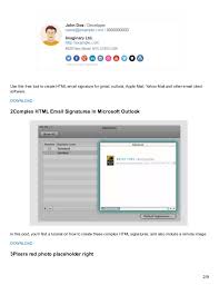 How do i create a gmail signature? Utemplates Net Free Email Signature Templates