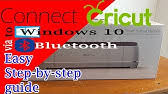 · cricut design space beta for pc can be easily installed and used on a desktop computer or laptop running windows xp, windows 7, windows 8, windows 8.1, windows 10 and a macbook, imac running mac os x. How To Setup Cricut Maker Bluetooth With Windows 10 Youtube