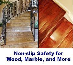 How to make wooden stairs less slippery: Non Slip Tape For Stairs Clear And Dog Friendly No Slip Strip