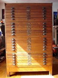 A new and proud addition to my vintage office supplies… Flat File Cabinets Ideas On Foter