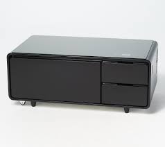 Sep 03, 2020 · set up a diy coffee station anywhere with a basic console table supplemented with extra storage. Sobro Smart Coffee Table With Built In Mini Fridge Qvc Com