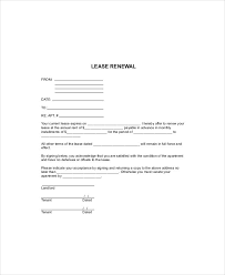 Considerations before sending a lease renewal offer. 8 Lease Renewal Templates Free Sample Example Format Free Premium Templates