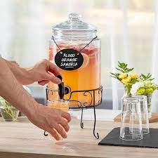Acopa 1 75 Gallon Glass Beverage