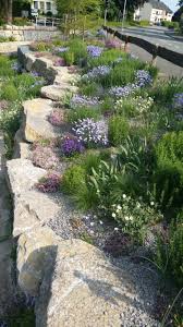 Retaining Wall W Perennials Beautiful Gardens Sloped Garden Landscaping Retaining Walls