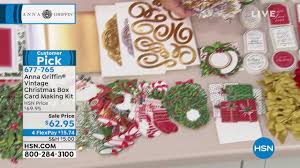 Hobby house vintage christmas cardmaking kit. Anna Griffin Vintage Christmas Box Card Making Kit Youtube