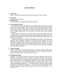 Dokter untuk melihat informasi mengenai dokter. Doc Analisa Jurnal 1 Judul Jurnal Faktor Faktor Risiko Osteoporosis Pada Pasien Dengan Usia Di Atas 50 Tahun Ika Asni Susanti Academia Edu