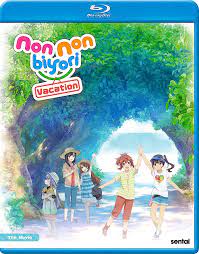 Non Non Biyori Vacation The Movie Blu Ray Sentai Filmworks Book Artwork Cover Artwork Movies