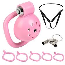 Amazon | Tibemi 貞操帯 男性 極小 五つの貞操リング付きフラット貞操帯 補助ベルト尿道ブラグ尿道オナニー貞操体 ABS製貞操具 メンズ  貞操ロック コックロック貞操ケージ SMペニス拘束具 アダルトグッズピンク＆尿道ブジー＆三方補助ベルト | Tibemi | SM