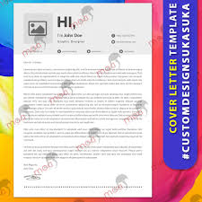 Professional 1 page resume template modern one page cv | etsy. Cv Template Photoshop Curriculum Vitae Resume Cover Letter Surat Lamaran Kerja Premium 33 Editable Shopee Indonesia