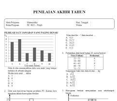 Xi 9  barisan dan deret geometri 1. Contoh Latihan Soal Soal Uas Matematika Wajib Kelas 11 Semester 1