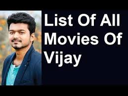 Vijay Movies List Youtube In vijay movies list, you will find that he did almost all kind of movies, such as vijay comedy movies, action movies and romantic. vijay movies list youtube