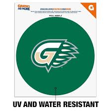 Amazon.com - Georgia Gwinnett College Primary Logo Automotive Car Window  Locker Circle Bumper Sticker