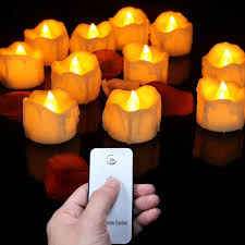 12 Pack Of Led Candles With Remote Control 11 Home Stores Remote Candles Remote Control Candles Led Candle Lights