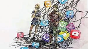 رسم الفن والحياة الاجتماعية سهله