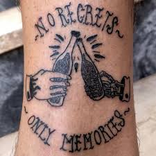 Some people like to live dangerously. 101 Amazing No Ragrets Tattoo Designs You Need To See Outsons Men S Fashion Tips And Style Guide For 2020