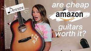 Looking for a good deal on donner guitar? Are Cheap Guitars On Amazon Worth It Donner Guitar Review Unboxing 2021 Youtube