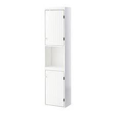 Silveran Hochschrank Mit 2 Turen 89 00 Tiefe 25 Cm Hohe 172 2 Cm Breite 40 Cm Muebles De Lavabo Muebles De Bano Armarios De Bano Ikea