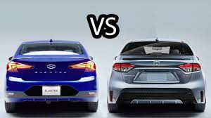 Although the corolla is much improved overall for 2020, there's one category in which the 2019 model beats the new one. 2020 Toyota Corolla Vs 2019 Hyundai Elantra Which Car Is Better Youtube