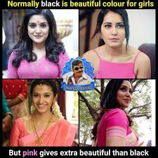 Pink Gives Extra Beautiful Than Black For Girls Meme Tamil Memes