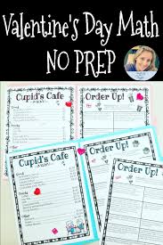 Valentine S Day Math No Prep Activity In 2020 Math Word Problems Problem Solving Common Core Math Fractions