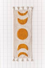 Moon Phase Runner Bath Mat Boho Bathroom Bath Mat Bathroom Decor