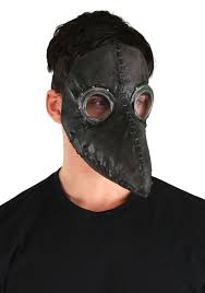 The garments were invented by charles de l'orme in 1630 and were first used in naples, but later spread to be used throughout europe. Black Plague Doctor Mask