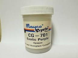 Mayco Opaque Ceramic Glaze Vintage 4 Oz 560 Queens Blue