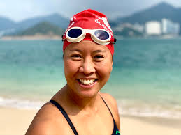 8/21/20 with Edie and Fenway at Donna's pool