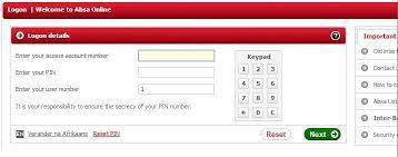 Finally, click on next to continue the registration. Absa Bank Online Login Absa Online Banking Online Banking Guide