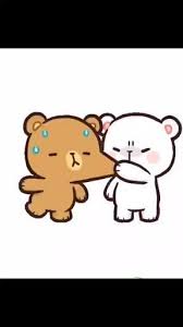 Lalu begitu saja duduk bersila, disimpannya kaleng kecil bekas susu yang sudah bolong. Gif S