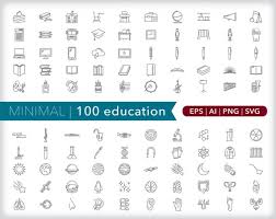 20,000+ vectors, stock photos & psd files. 100 Education Icons School Icon Illustrations Eps Ai Png Etsy