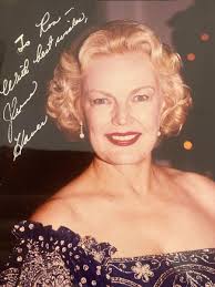 June Haver signed photo