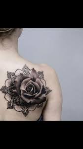 Rose Noire Tatouage Rose Tatouage Rose Epaule Tatouage Rose Poignet