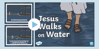 Keep your kids busy doing something fun and creative by printing out free coloring pages. Jesus Walks On Water Coloring Pages