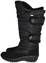 Pajar Black Suede Carmin Waterproof Faux Fur Tall Winter Snow B11 Boots Booties Size Eu 42 Approx Us 12 Regular M B 46 Off Retail