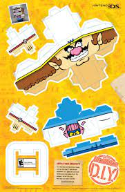 Wario Cubeecraft Pattern Paper Games Monopoly Deal