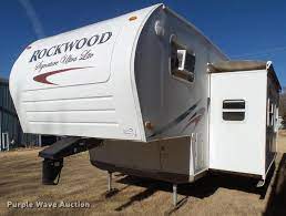 2007 rockwood roo by forest river. 2007 Forest River Rockwood Signature Ultra Lite Camper In Healy Ks Item Db1791 Sold Purple Wave