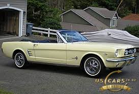 Image result for Springtime Yellow 1966 Mustang