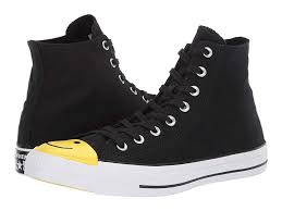 Black And Yellow Converse Chuck Taylors Converse Chuck Taylor All Star Carnival Color Block Hi Classic Shoes Black Fresh Yellow White Converse Chuck Taylor Black Converse Converse Chuck Taylor