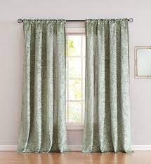 Brussels Crushed Velvet Rod Pocket Panel Pair Extra Wide 108 X 84 In Sage Walmart Com Rod Pocket Panel Girly Room Green Rooms