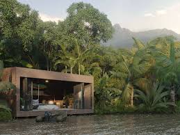 Hut Adventurer Cgi On Behance Architecture Small House Exterior Design