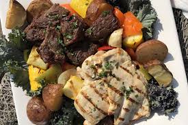 Place clams and cornmeal (to help purge clams of sand) in very large bowl or pot; The Burnham Clambake Burnham S Catering